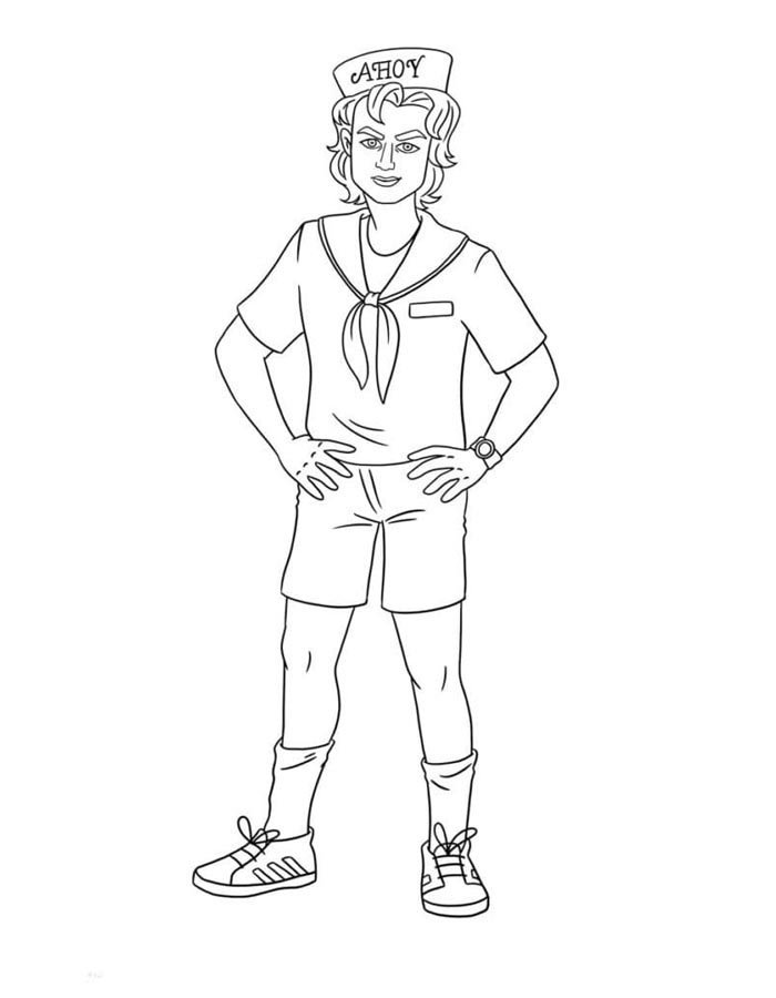 Stranger things coloring pages free personalizable coloring pages