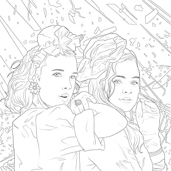 Stranger things the official coloring book netflix books