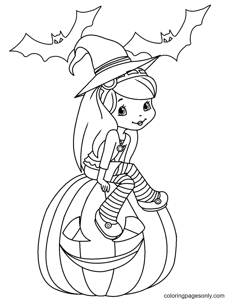 Strawberry shortcake coloring pages printable for free download