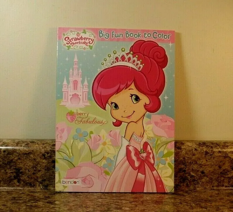 Strawberry shortcake coloring and activity book new