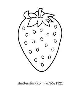 Strawberry coloring page images stock photos d objects vectors