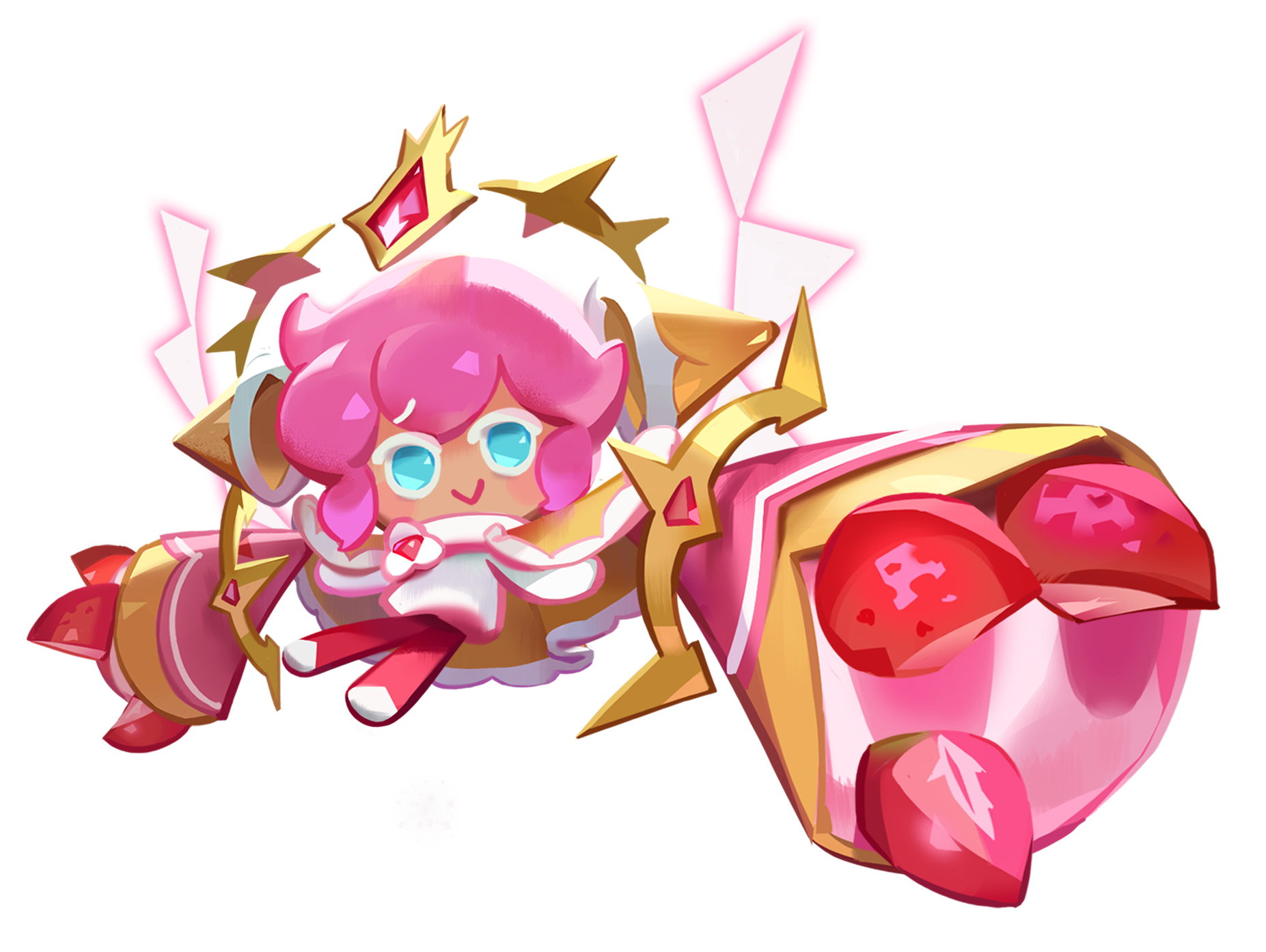 Strawberry crepe cookie cookie run kingdom wiki