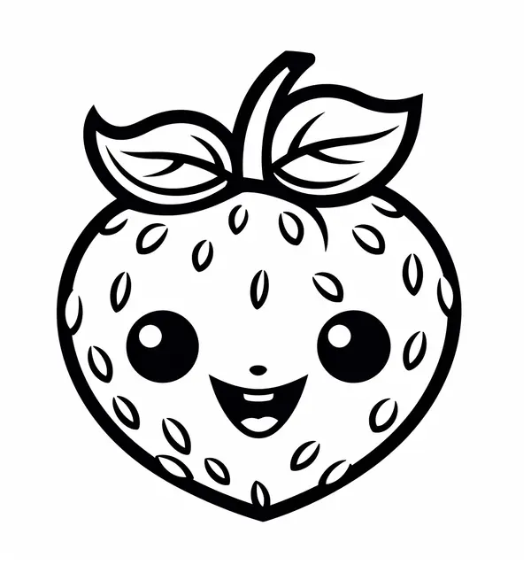 Ðï strawberry kawaii style