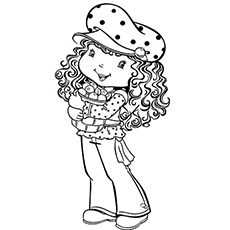 Top free printable strawberry shortcake coloring pages online