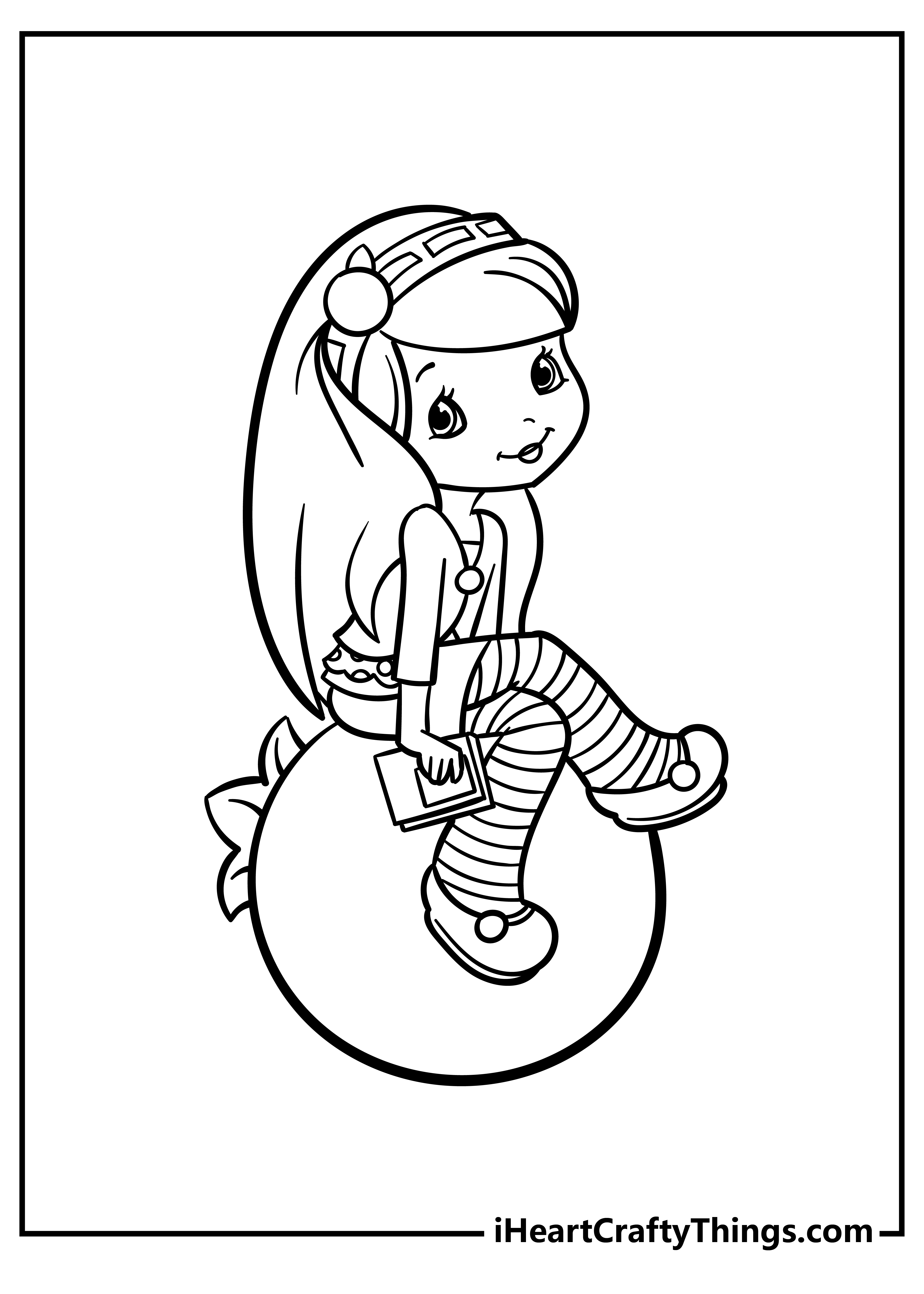 Strawberry shortcake coloring pages free printables