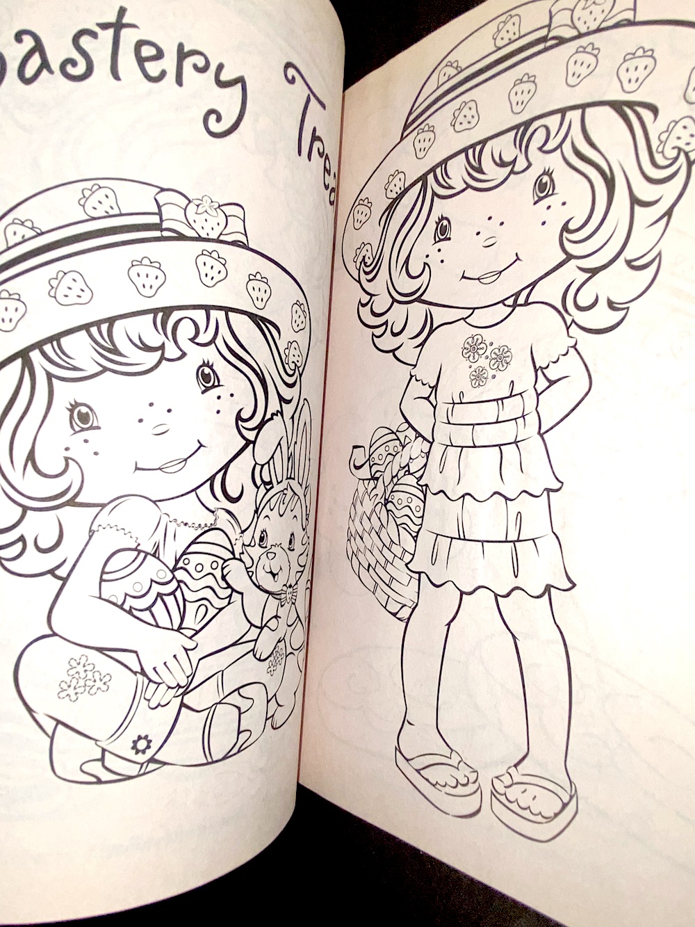 Strawberry shortcake coloring book berry cool fun