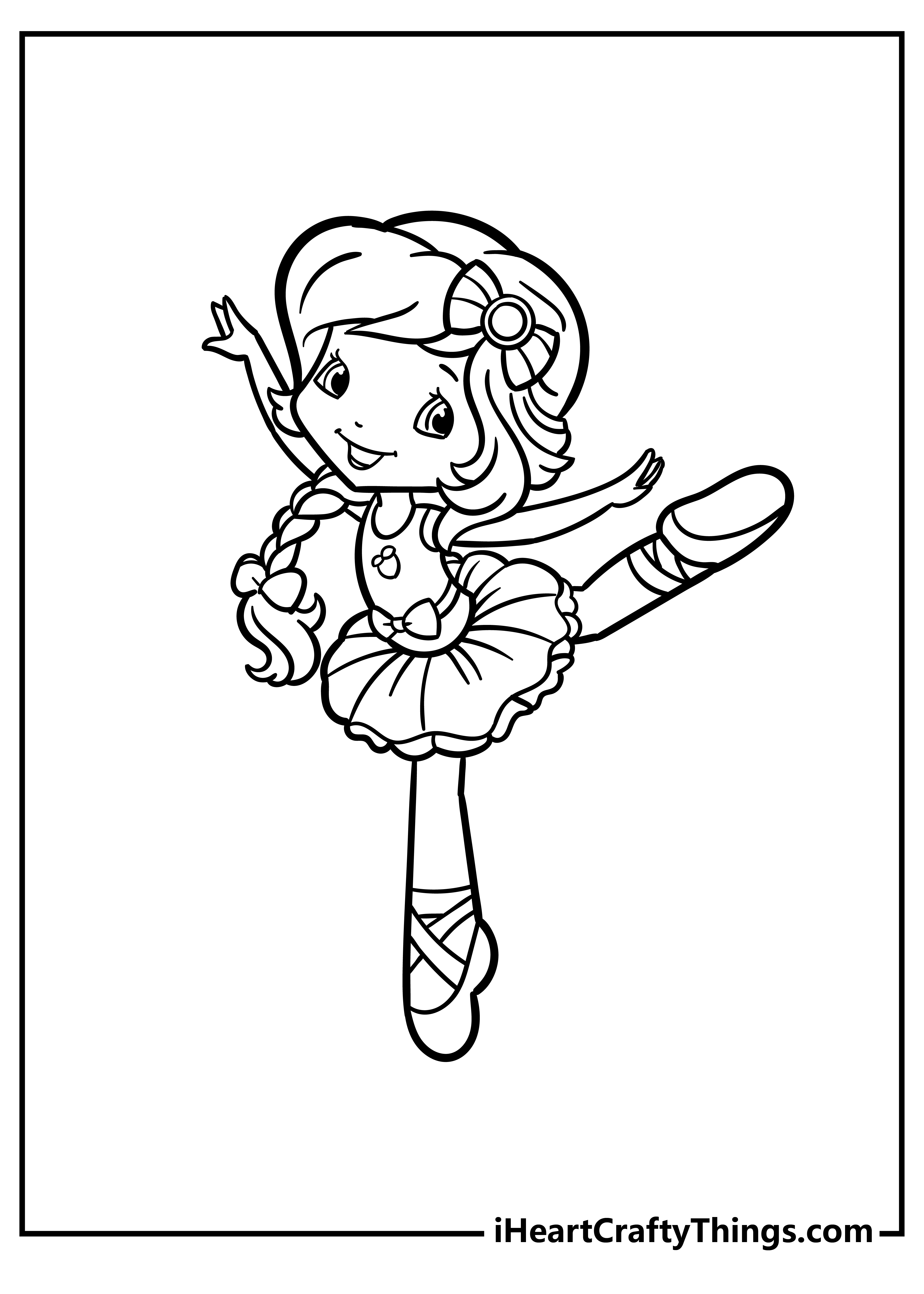 Strawberry shortcake coloring pages free printables