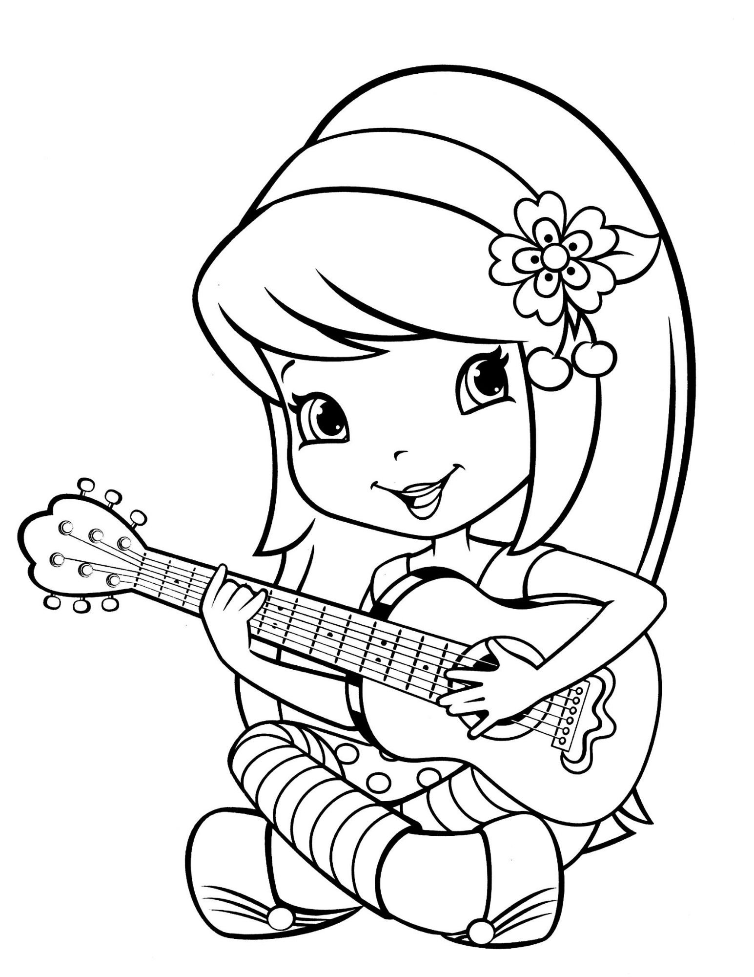 Strawberry shortcake coloring book strawberry shortcake pictures to print for childrens coloring books for boys girls