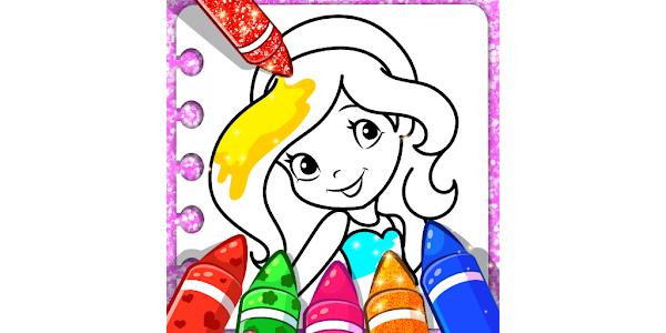 Princess coloring book games â apps on