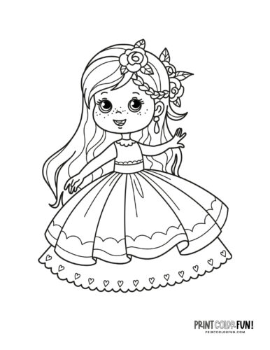 Princess coloring pages spectacular color clipart are a gateway to fairytale adventures at