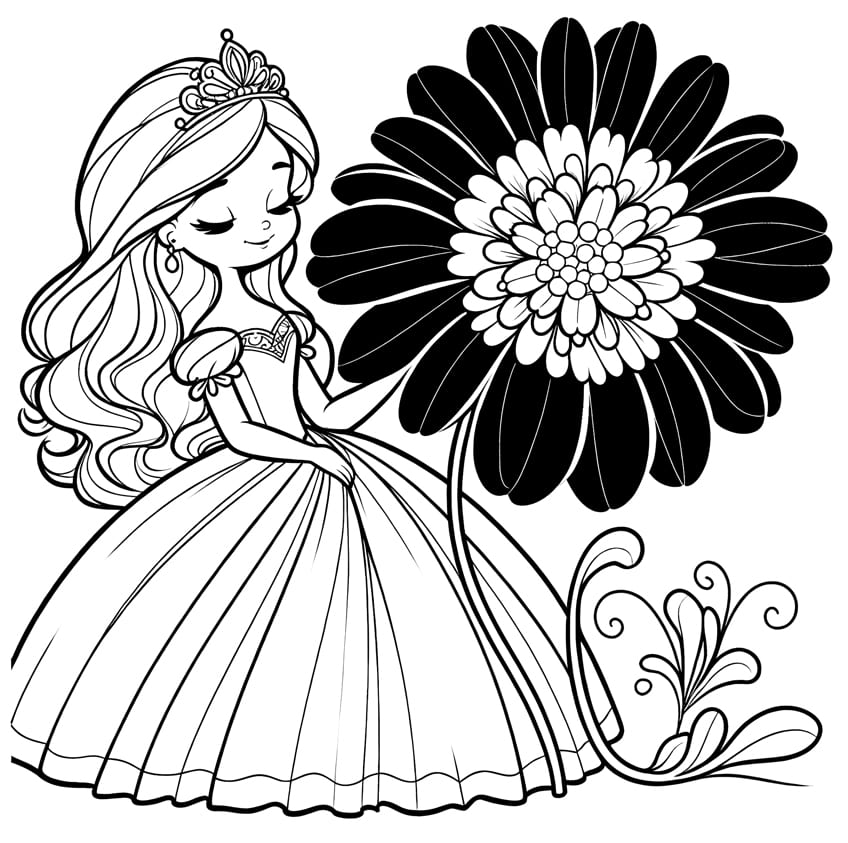 Princess coloring pages