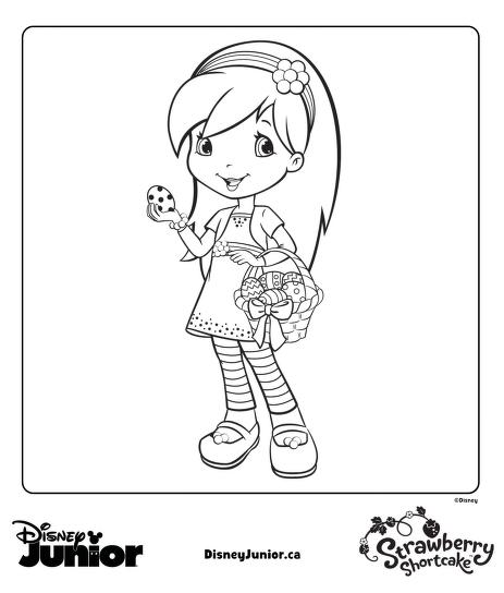 Disney junior canada strawberry shortcake coloring sheet free download borrow and streaming internet