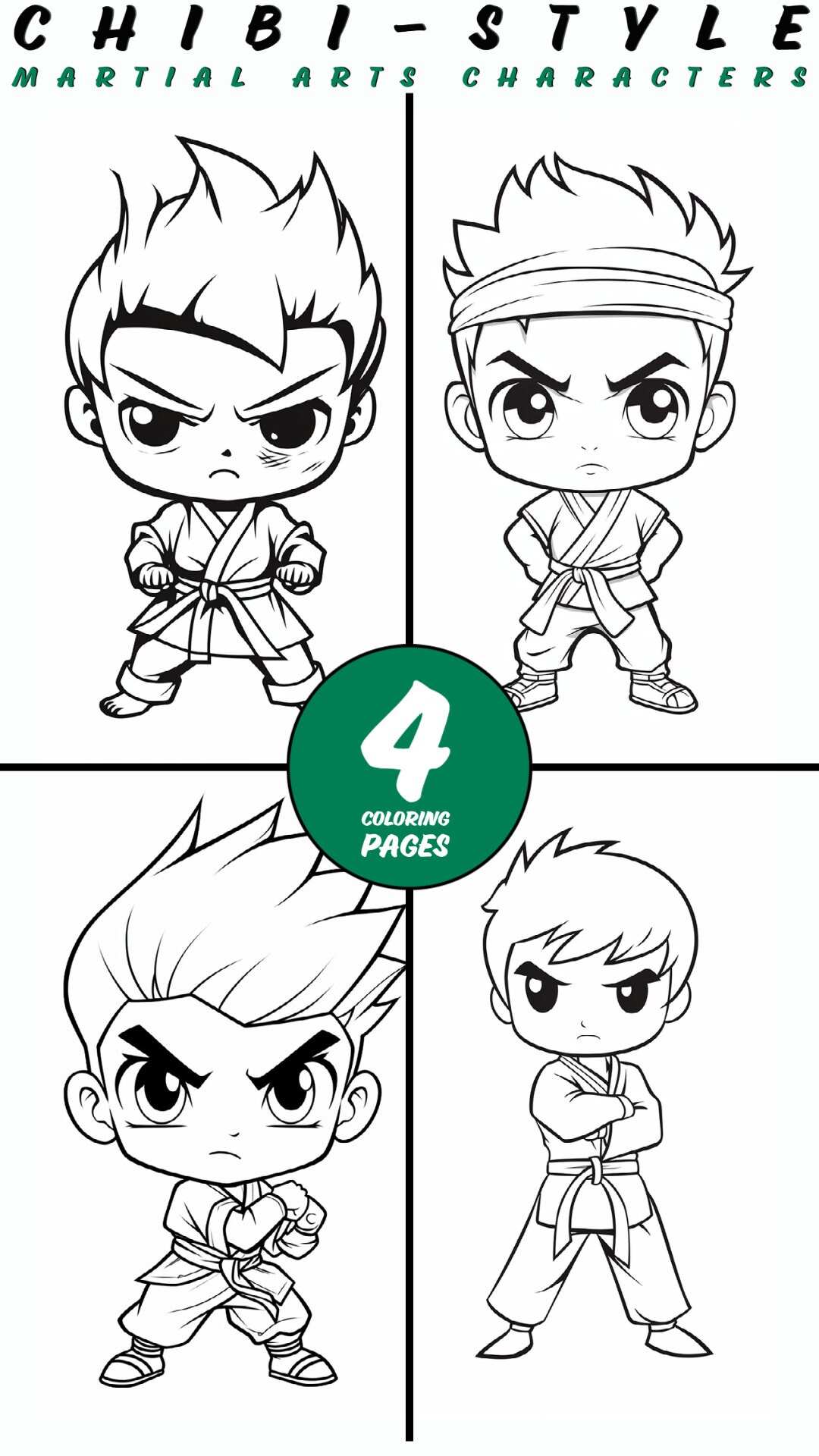 Chibi martial arts masters