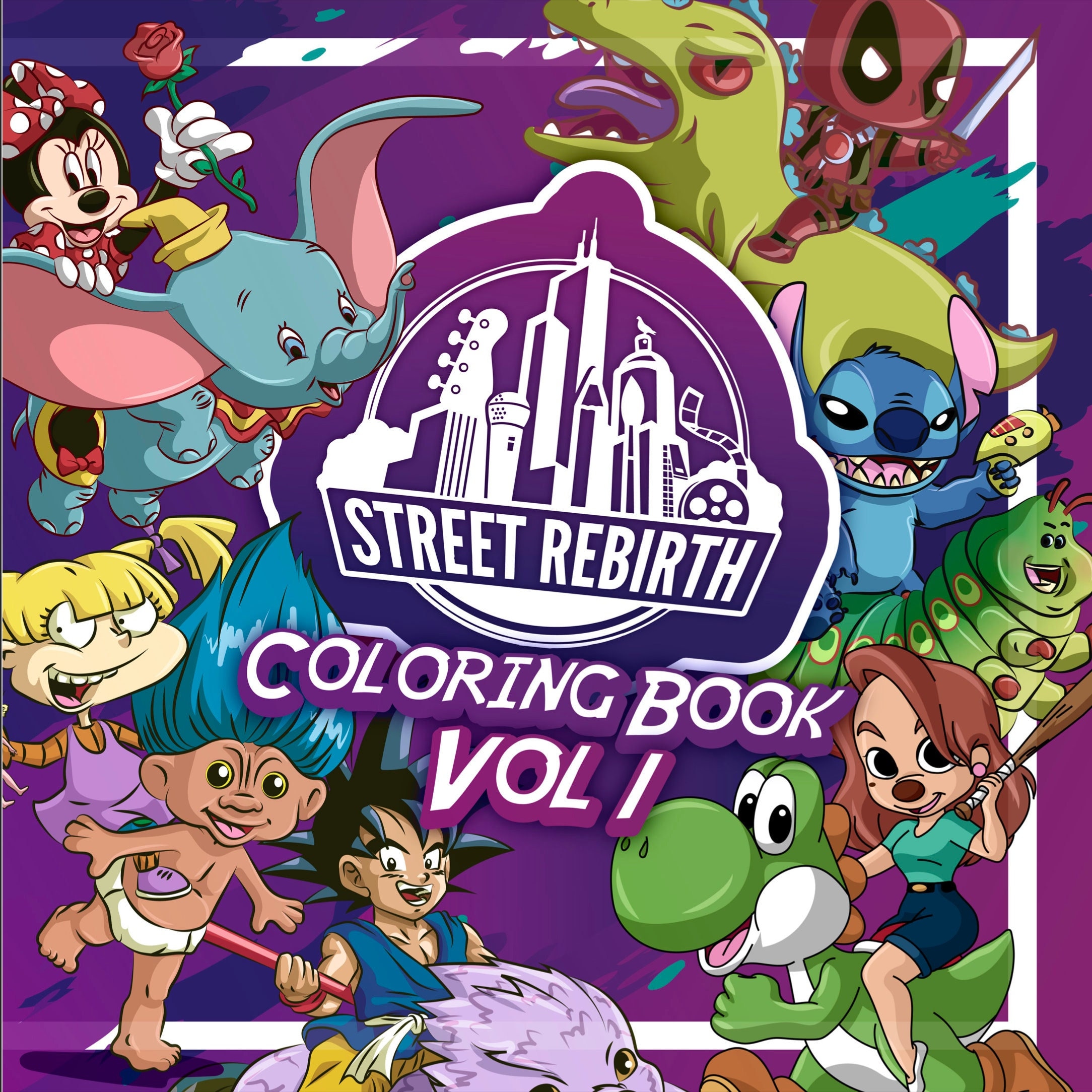 S coloring book street rebirth coloring book for kids and adult fun quotes and coloring designs to color quotes x size