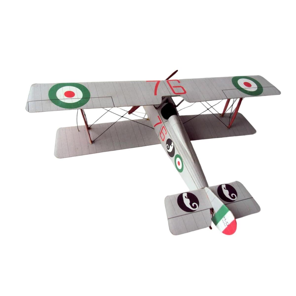 Biplane fighter diy assemble toys papercraft for boys tabletop der