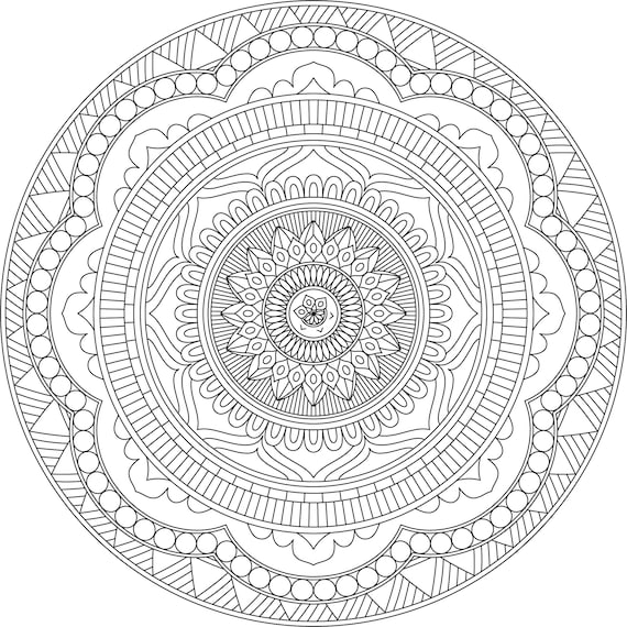 Stress relief coloring printable young adult coloring book printable x pdf mandala coloring pages anti stress colouring pages