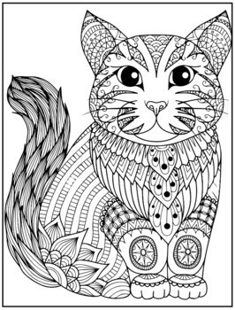 Stunning animal coloring pages