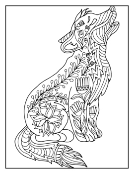 Stunning animal coloring pages