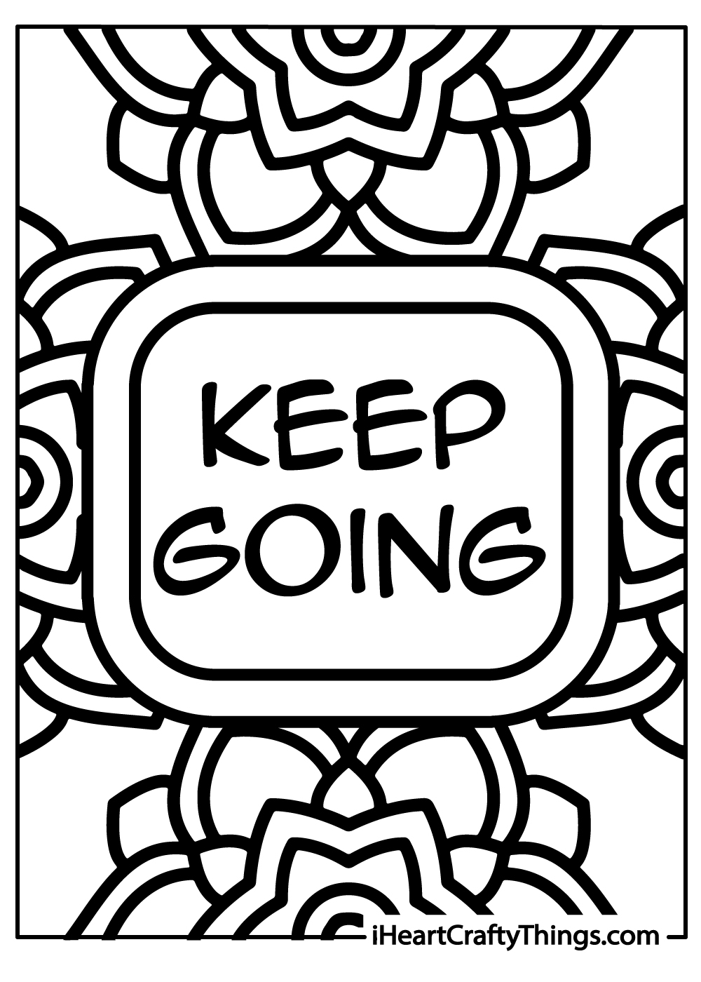 Stress relief coloring pages free printables