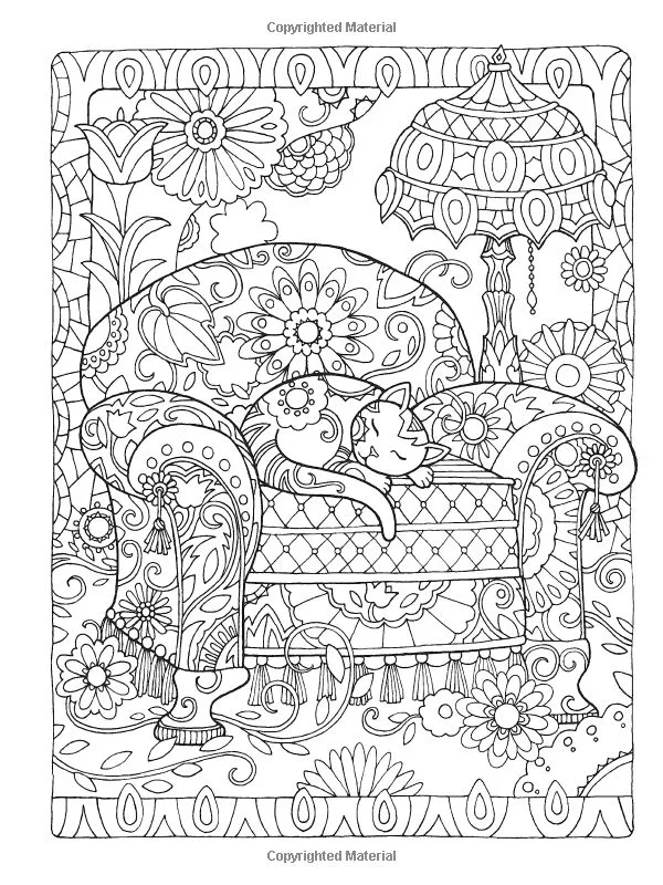 Stress relief coloring pages for adults