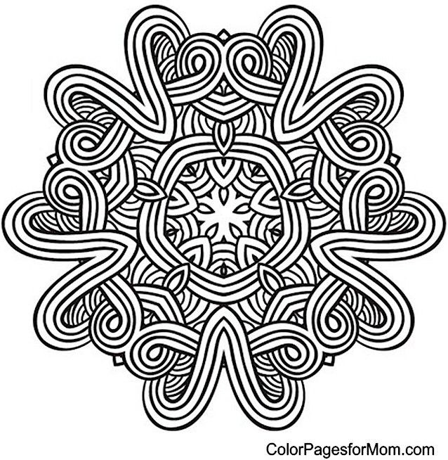 Mandala advanced coloring page mandala coloring pages coloring pages adult coloring pages