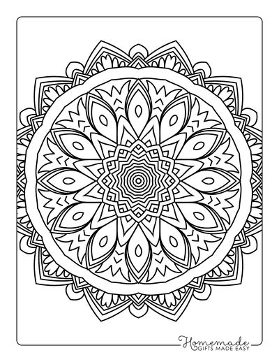 Best free printable mandala coloring pages