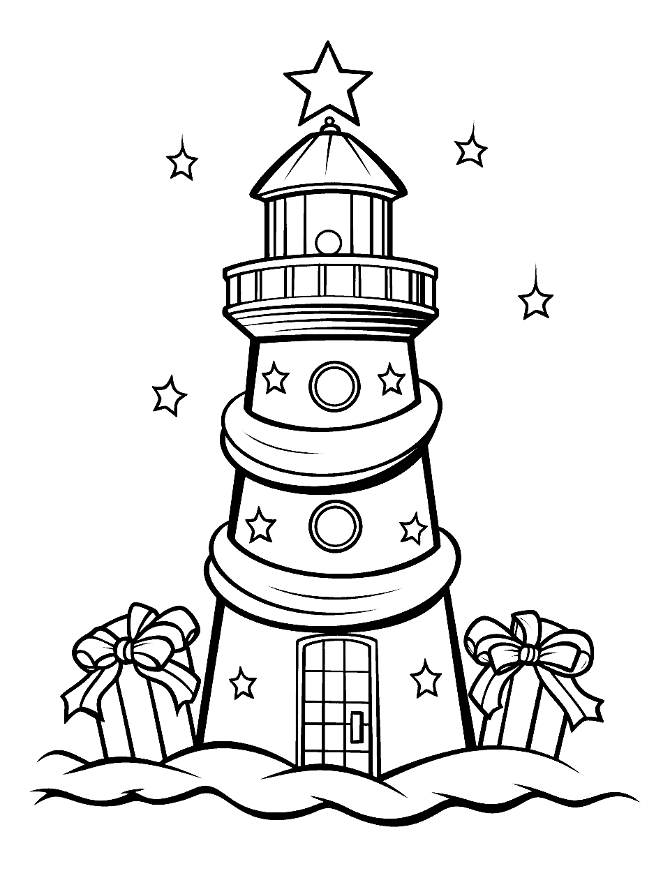 Christmas coloring pages free printable sheets