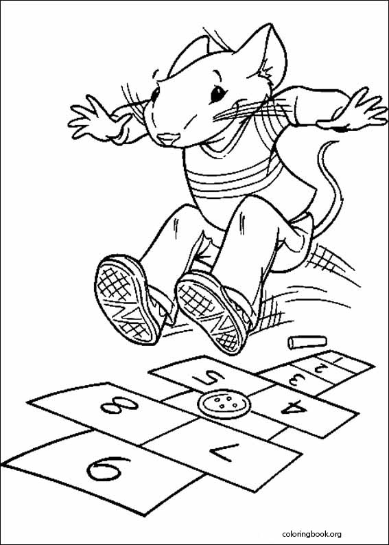 Stuart little coloring page