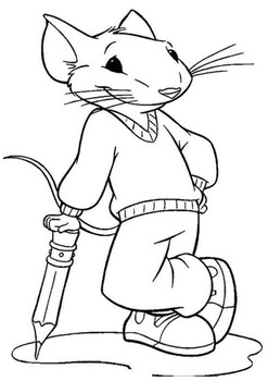 Stuart little coloring by mrfitz tpt