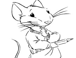 Stuart little coloring book