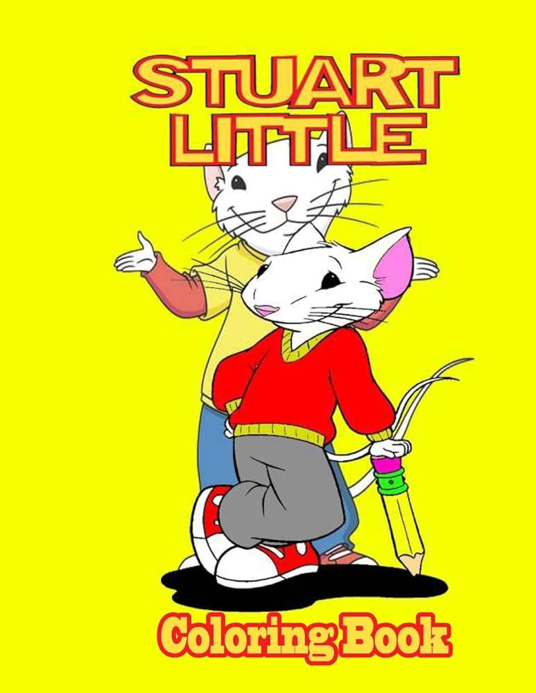 Stuart little coloring book gomez meryem books