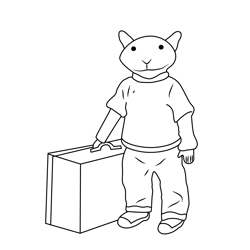 Stuart little coloring pages for kids printable free download