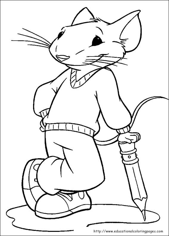 Stuart little coloring pages