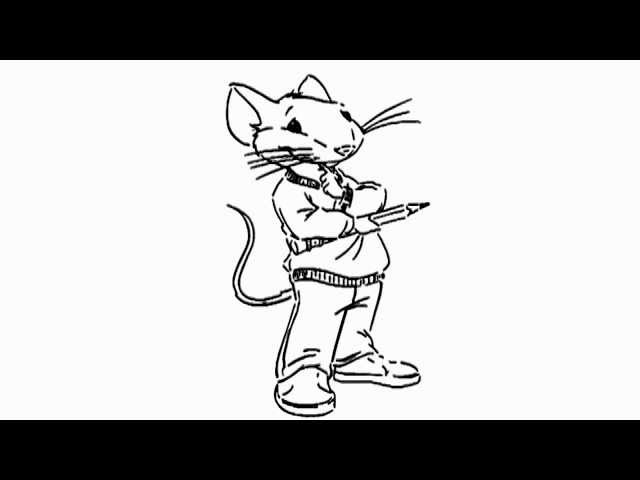 How to draw stuart little from stuart little series