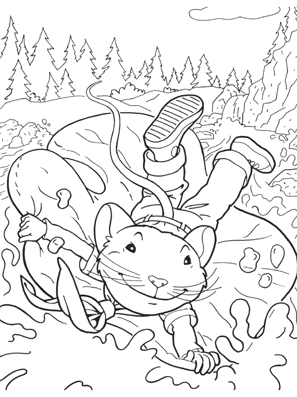 Stuart little coloring pages