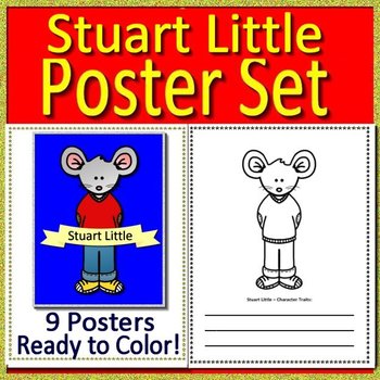 Stuart little poster set