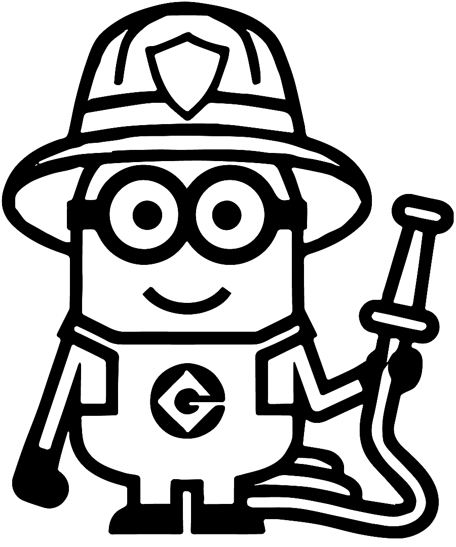 Minion coloring pages printable for free download