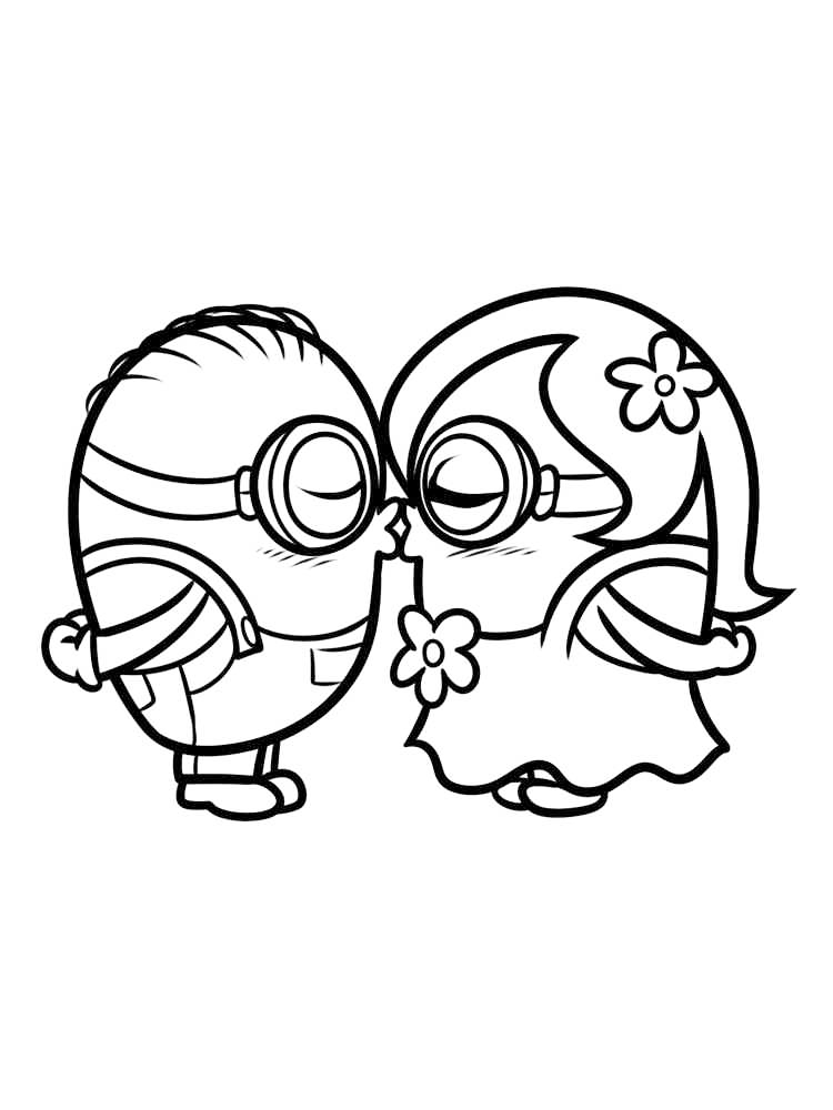 Minion coloring pages