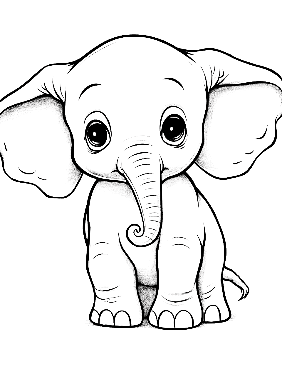 Animal coloring pages free printable sheets