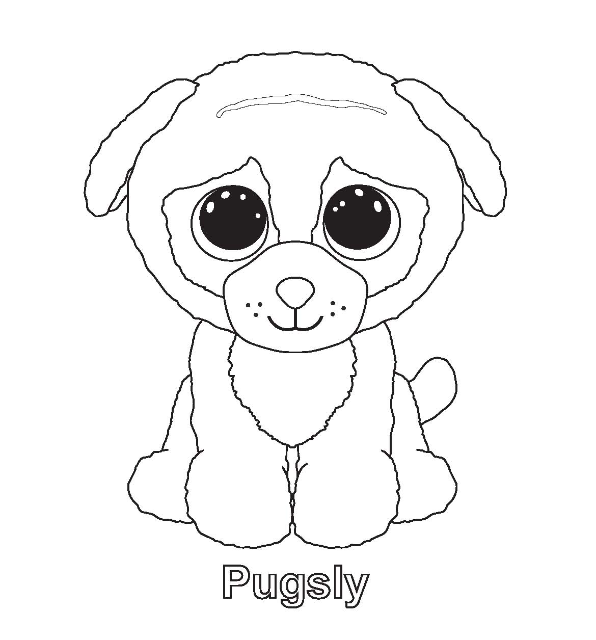 Beanie boos coloring pages