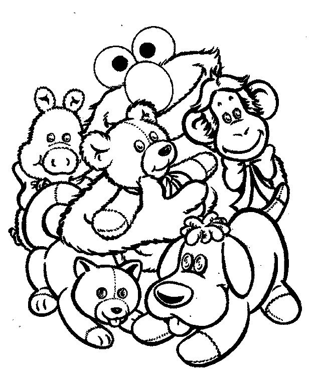 Animal coloring pages coloring pages cute easy animal drawings