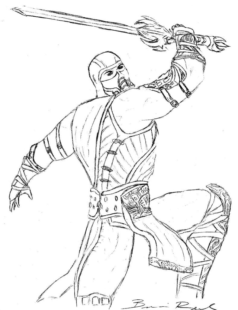 Sub zero coloring pages