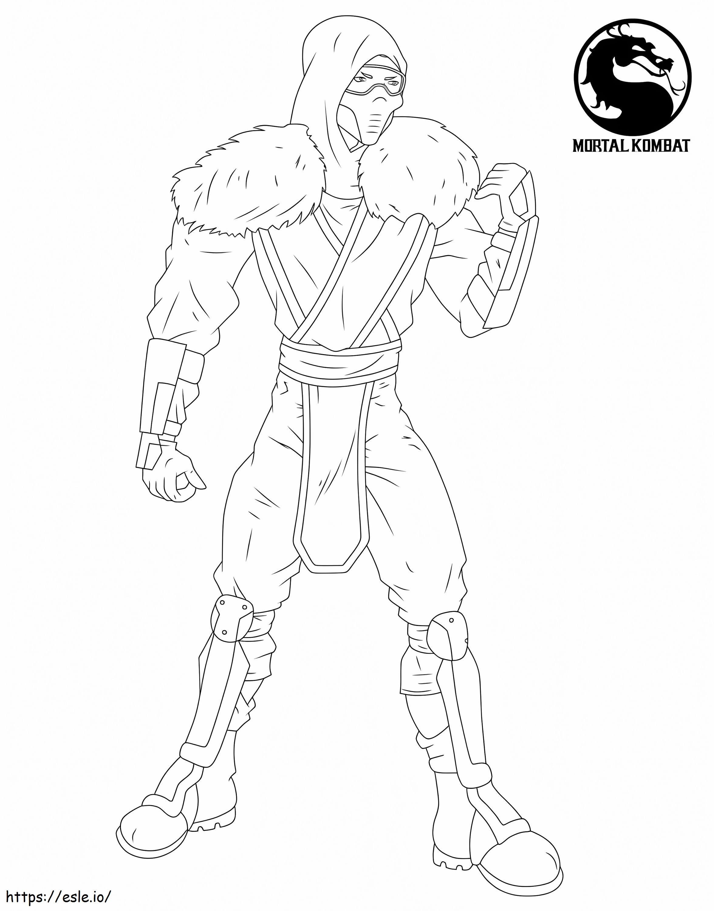 Cool sub zero coloring page