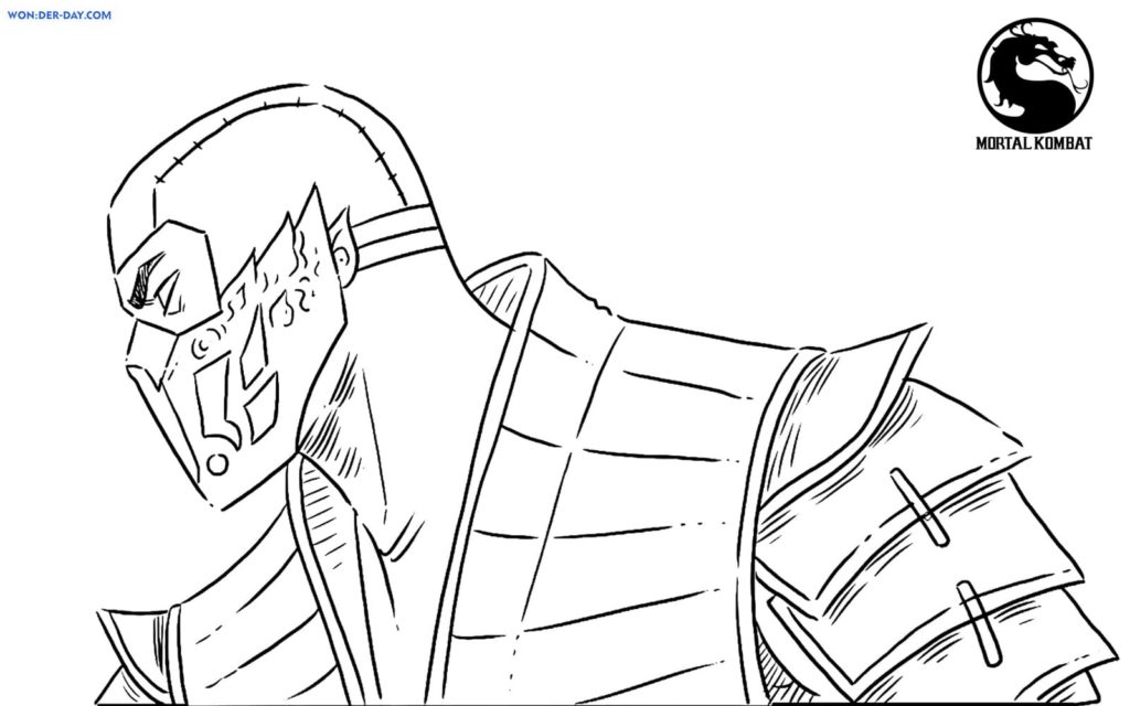 Sub zero coloring pages