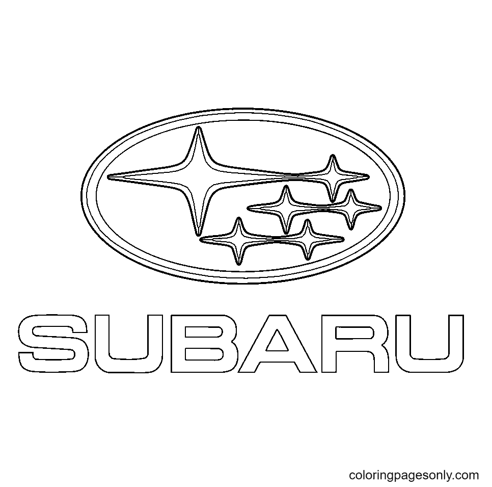 Car logo coloring pages printable for free download