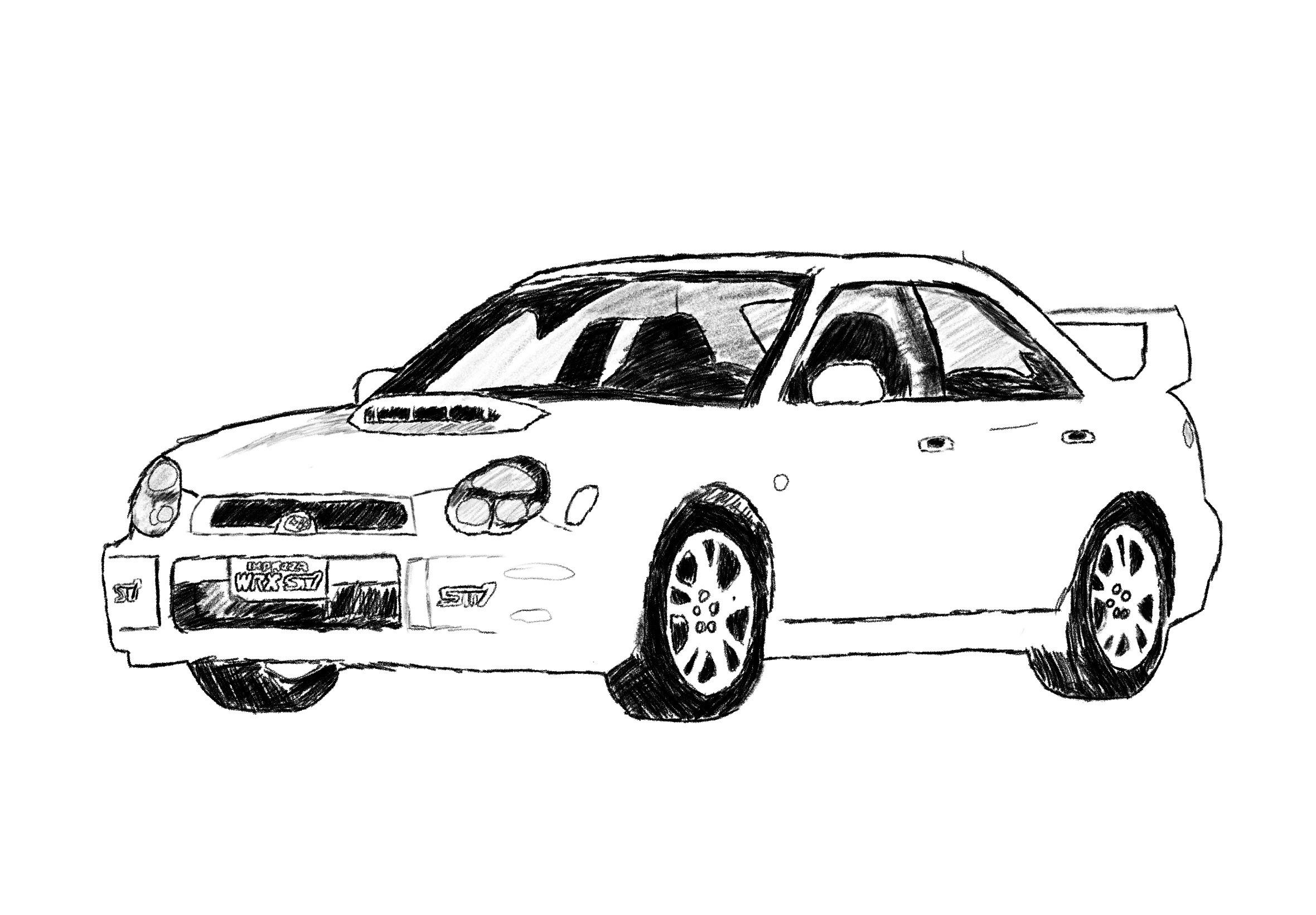 Drew some imprezas hope you enjoy ð rsubaru