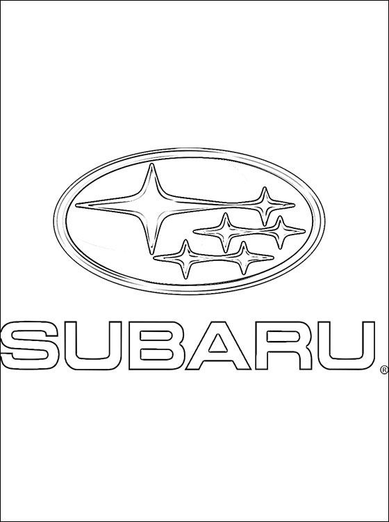 Coloring page subaru logo coloring pages ðñððññ ð ðñðºñðñðºð ððñððððððð ððððñððñ