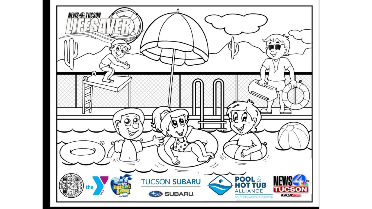 Lifesaver coloring contest munity