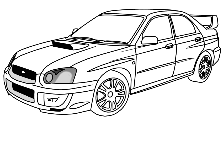 Subaru impreza wrx sti â