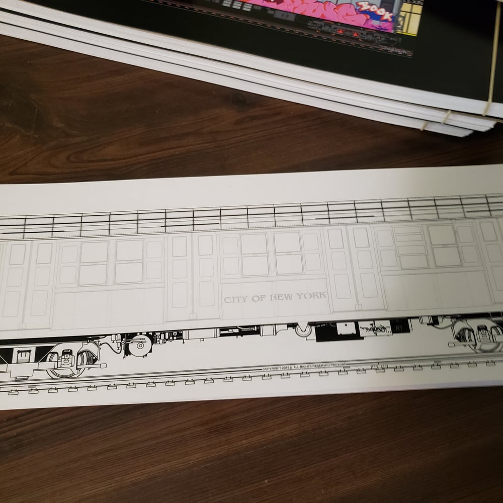 Nyc subway coloring book prox one